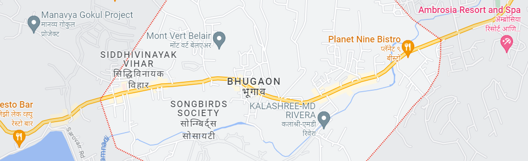 Arvind Smartspaces Bhugaon Location